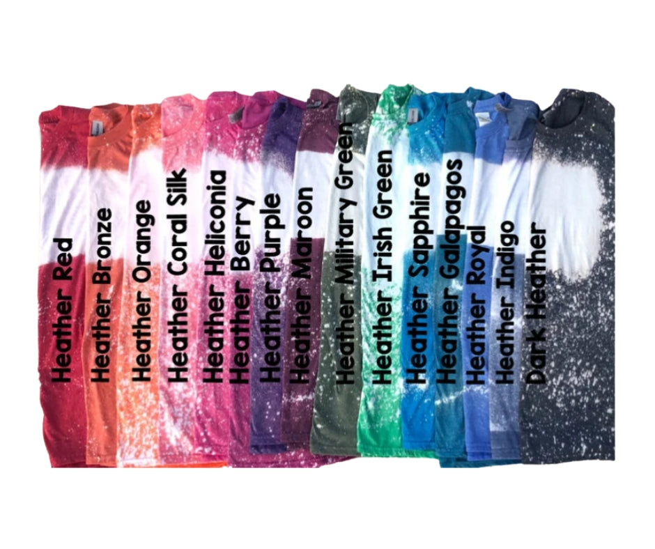 Adult Bleached Sublimation Tee