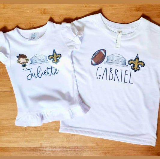 "New Orleans Saints" Kids T-Shirts